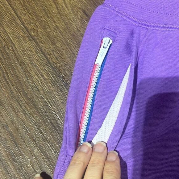 NWT FourLaps Womens Lavander French Terry‎ Pull-On Pockets Rush Shorts Small - Picture 2 of 8